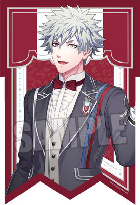 うたの☆プリンスさまっ♪ ダイカット布ポスター UTA☆PRI WONDERLAND Ver.「黒崎蘭丸」 約縦366×横250mm以内