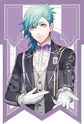 うたの☆プリンスさまっ♪ ダイカット布ポスター UTA☆PRI WONDERLAND Ver.「美風 藍」 約縦366×横250mm以内