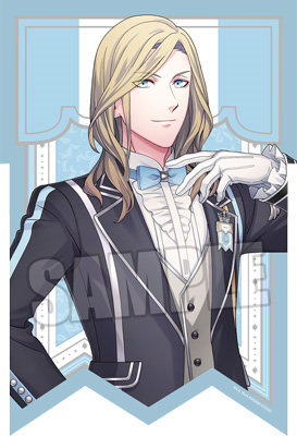 うたの☆プリンスさまっ♪ ダイカット布ポスター UTA☆PRI WONDERLAND Ver.「カミュ」 約縦366×横250mm以内