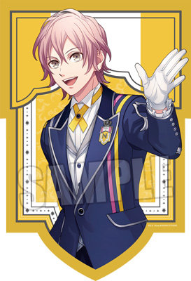 うたの☆プリンスさまっ♪ ダイカット布ポスター UTA☆PRI WONDERLAND Ver.「帝 ナギ」 約縦366×横250mm以内