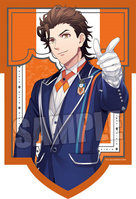 うたの☆プリンスさまっ♪ ダイカット布ポスター UTA☆PRI WONDERLAND Ver.「桐生院ヴァン」 約縦366×横250mm以内