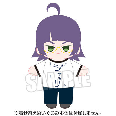 ジャックジャンヌ　着せ替えぬいぐるみ用コスチューム 根地Tシャツ ジャックVer.[JJMLQ] 約縦6×横9cm