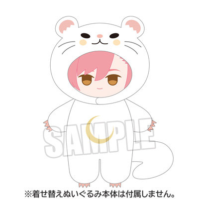 ジャックジャンヌ　着せ替えぬいぐるみ用コスチューム オナカVer.[JJMLQ] ＜ヘッドパーツ＞約縦10×横12cm、＜ボディパーツ＞約縦9×横12cm