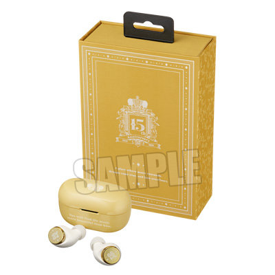 うたの☆プリンスさまっ♪ ワイヤレスイヤホン 「ST☆RISH」 イヤホン本体：約長辺25×短辺20×奥行22mm、チャージングケース：約縦36.5×横62×奥行32mm