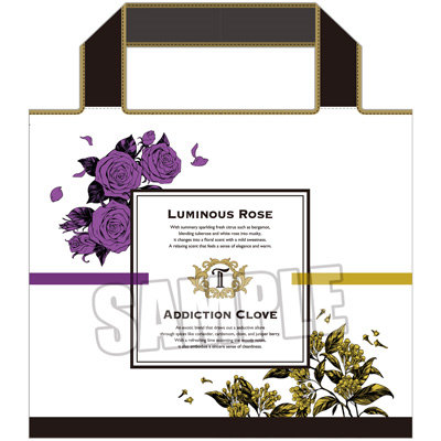 うたの☆プリンスさまっ♪ エコバッグ Fragrance Pairing Ver.「一ノ瀬トキヤ」[本館] 本体：約縦600×横480mm、収納時：約縦165×横155mm