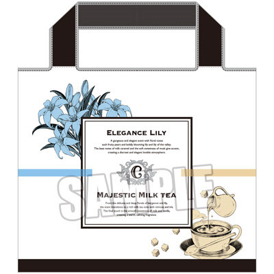 うたの☆プリンスさまっ♪ エコバッグ Fragrance Pairing Ver.「カミュ」[本館] 本体：約縦600×横480mm、収納時：約縦165×横155mm