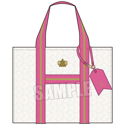 うたの☆プリンスさまっ♪ キルティングバッグ  UTA☆PRI WONDERLAND Ver.「来栖 翔」 ＜バッグ＞本体…約縦330×横420×マチ135mm、持ち手…約580×幅40mm、＜ラゲッジタグ＞本体…約縦140×横70mm、ストラップ…約210×幅10mm