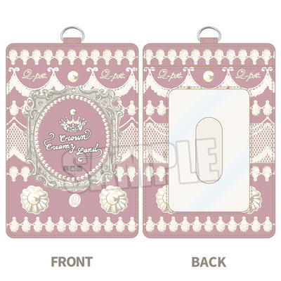 うたの☆プリンスさまっ♪ Q☆UP パスケース Crown Creamy Land Ver.「黒崎蘭丸」[本館] 約縦103×横71mm