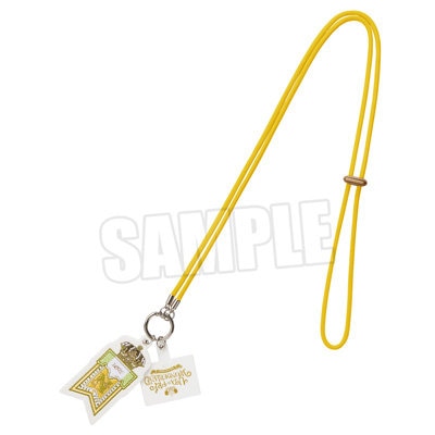 うたの☆プリンスさまっ♪ フォンタブ付きマルチストラップ UTA☆PRI WONDERLAND Ver.「四ノ宮那月」 ＜ストラップ＞約幅5×全長1,400mm／ストッパー付き、＜モチーフチャーム＞約縦98×横48×厚さ4mm以内、＜フォンタブ＞約縦58×横55mm