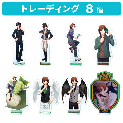 【1BOX8Pack入り】うたの☆プリンスさまっ♪ トレーディングアクリルスタンド History Ver.「寿 嶺二」 ＜本体＞約縦116×横75×厚さ3mm以内、＜台座＞約縦30×横30mm