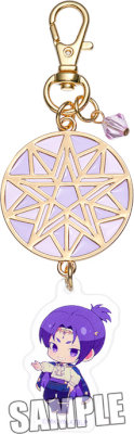 ブルーロック ステンドグラス風キーホルダー「御影玲王」ホロスコープVer. 約縦120×横35×厚さ7mm