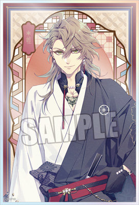 泡沫のユークロニア アクリル色紙 Modern Style Ver.「帷」 約縦216×横146mm×厚さ4mm