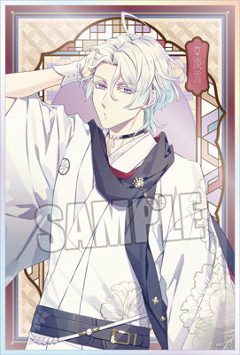 泡沫のユークロニア アクリル色紙 Modern Style Ver.「淡雪」 約縦216×横146mm×厚さ4mm