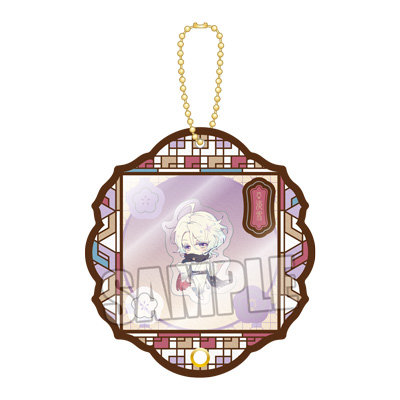 泡沫のユークロニア カスタマイズアクリルチャーム ちびキャラ Modern Style Ver.「淡雪」 約縦91×横84mm×厚さ7mm