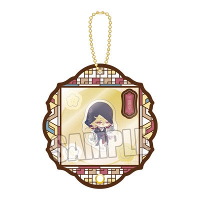 泡沫のユークロニア カスタマイズアクリルチャーム ちびキャラ Modern Style Ver.「露草」 約縦91×横84mm×厚さ7mm