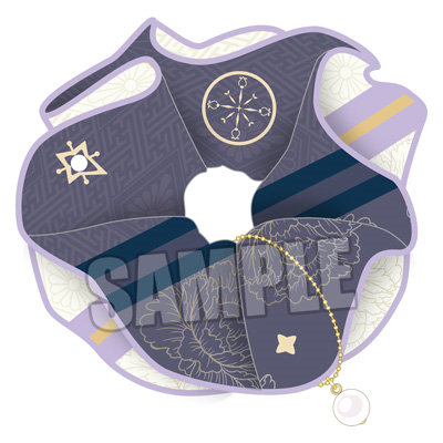 泡沫のユークロニア シュシュ Modern Style Ver.「淡雪」 約直径120mm