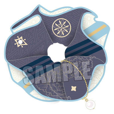 泡沫のユークロニア シュシュ Modern Style Ver.「石蕗」 約直径120mm