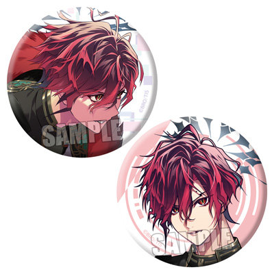 UN:LOGICAL 缶バッジセット「雅火」 直径54mm