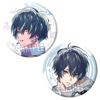 UN:LOGICAL 缶バッジセット「永守 藍」 直径54mm