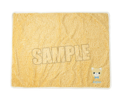 【追加販売】うたの☆プリンスさまっ♪ PRINCE CAT ブランケット「アクア」 ＜本体＞短辺700×長辺1000㎜、＜巾着＞約300×240mm