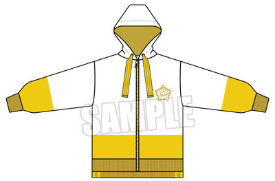 うたの☆プリンスさまっ♪ ALL STAR STAGE -Happy Celebration- アイドルパーカー「四ノ宮那月」 フリーサイズ 着丈 前 / 後ろ 約69㎝ / 約72cm、身幅約58cm、肩幅約60cm、袖丈約59cm