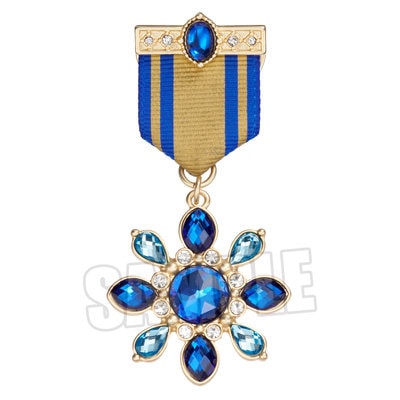 うたの☆プリンスさまっ♪ ALL STAR STAGE -Happy Celebration- モチーフブローチ「聖川真斗」 約W37mm×H80mm×D10mm（ピン含む）