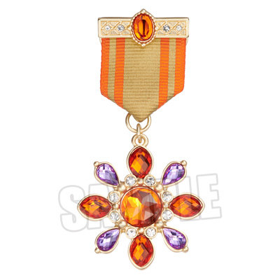 うたの☆プリンスさまっ♪ ALL STAR STAGE -Happy Celebration- モチーフブローチ「神宮寺レン」 約W37mm×H80mm×D10mm（ピン含む）