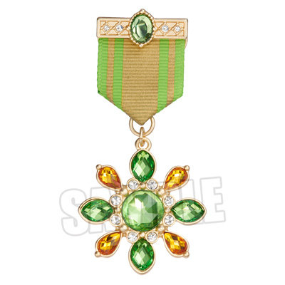 うたの☆プリンスさまっ♪ ALL STAR STAGE -Happy Celebration- モチーフブローチ「愛島セシル」 約W37mm×H80mm×D10mm（ピン含む）