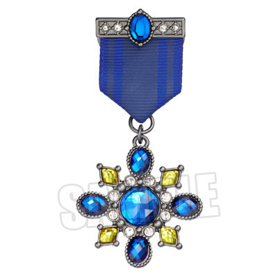 うたの☆プリンスさまっ♪ ALL STAR STAGE -Happy Celebration- モチーフブローチ「皇 綺羅」 約W37mm×H80mm×D10mm（ピン含む）