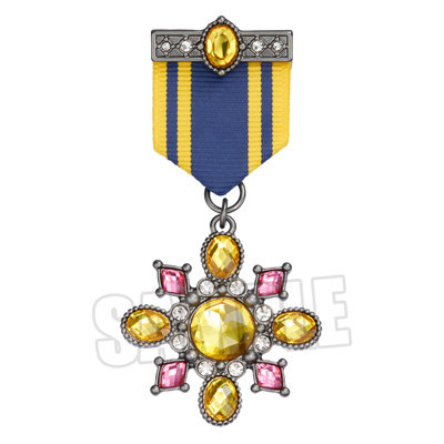 うたの☆プリンスさまっ♪ ALL STAR STAGE -Happy Celebration- モチーフブローチ「帝 ナギ」 約W37mm×H80mm×D10mm（ピン含む）