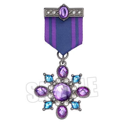 うたの☆プリンスさまっ♪ ALL STAR STAGE -Happy Celebration- モチーフブローチ「鳳 瑛二」 約W37mm×H80mm×D10mm（ピン含む）