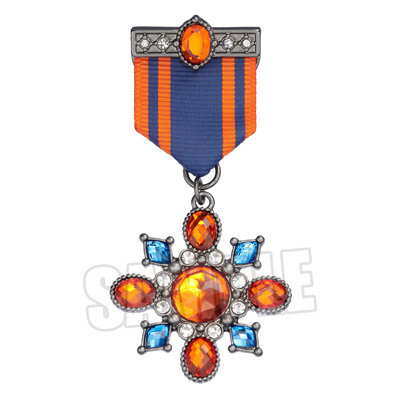 うたの☆プリンスさまっ♪ ALL STAR STAGE -Happy Celebration- モチーフブローチ「桐生院ヴァン」 約W37mm×H80mm×D10mm（ピン含む）