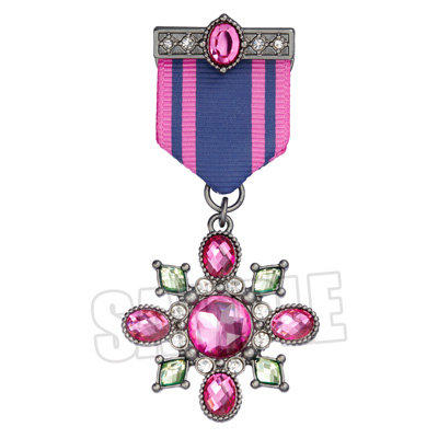 うたの☆プリンスさまっ♪ ALL STAR STAGE -Happy Celebration- モチーフブローチ「日向大和」 約W37mm×H80mm×D10mm（ピン含む）