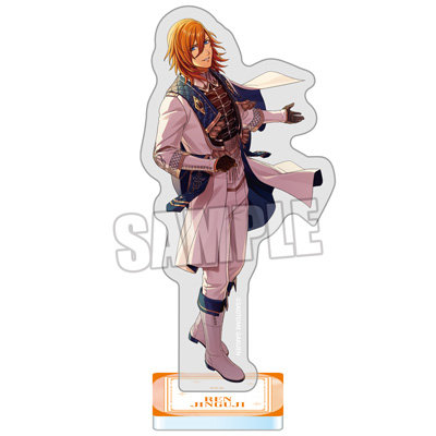 うたの☆プリンスさまっ♪ LIVE EMOTION アクリルスタンド Thanks for you! Ver.「神宮寺レン」 ＜本体＞約長辺139×短辺104×厚さ3mm以内、＜台座＞約縦45×横45mm
