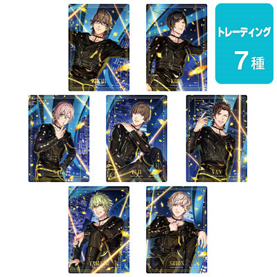 【1BOX8Pack入り】うたの☆プリンスさまっ♪ LIVE EMOTION トレーディング箔押し風クリアカード Thanks for you! エクストラVer.「RAGING」 約縦127×89mm（L版ブロマイドサイズ）