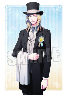 【BOL限定】うたの☆プリンスさまっ♪ ビジュアルボード Birthday Series 2025 Ver.「カミュ Part.1」 ＜ブロマイド＞約縦364×横257mm（B4 サイズ）、＜台紙＞約縦430×横310mm