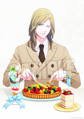 【BOL限定】うたの☆プリンスさまっ♪ ビジュアルボード Birthday Series 2025 Ver.「カミュ Part.2」 ＜ブロマイド＞約縦364×横257mm（B4 サイズ）、＜台紙＞約縦430×横310mm