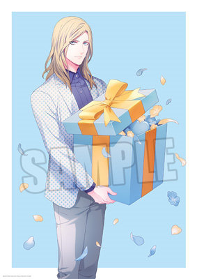 【BOL限定】うたの☆プリンスさまっ♪ ビジュアルボード Birthday Series 2025 Ver.「カミュ Part.3」 ＜ブロマイド＞約縦364×横257mm（B4 サイズ）、＜台紙＞約縦430×横310mm