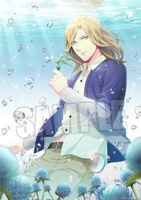 【BOL限定】うたの☆プリンスさまっ♪ ビジュアルボード Birthday Series 2025 Ver.「カミュ Part.5」 ＜ブロマイド＞約縦364×横257mm（B4 サイズ）、＜台紙＞約縦430×横310mm