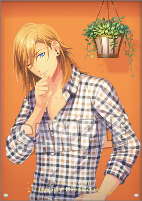 【BOL限定】うたの☆プリンスさまっ♪ アクリルプレート Birthday Series 2025 Ver.「神宮寺レン Part.4」 ＜プレート＞縦210×横148×厚さ3mm、＜脚＞直径5×長さ50mm