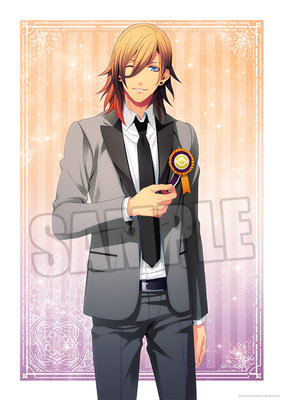 【BOL限定】うたの☆プリンスさまっ♪ ビジュアルボード Birthday Series 2025 Ver.「神宮寺レン Part.1」 ＜ブロマイド＞約縦364×横257mm（B4 サイズ）、＜台紙＞約縦430×横310mm