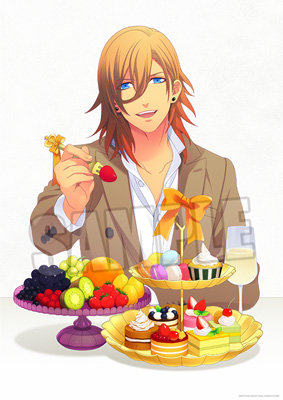 【BOL限定】うたの☆プリンスさまっ♪ ビジュアルボード Birthday Series 2025 Ver.「神宮寺レン Part.2」 ＜ブロマイド＞約縦364×横257mm（B4 サイズ）、＜台紙＞約縦430×横310mm