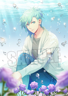 【BOL限定】うたの☆プリンスさまっ♪ ビジュアルボード Birthday Series 2025 Ver.「美風 藍 Part.5」 ＜ブロマイド＞約縦364×横257mm（B4 サイズ）、＜台紙＞約縦430×横310mm