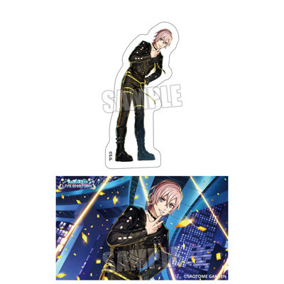 うたの☆プリンスさまっ♪ LIVE EMOTION ステッカーセット Thanks for you! Ver.「帝 ナギ」 （ステッカー1）約長辺89×短辺86mm以内、（ステッカー2）約長辺91×短辺55mm