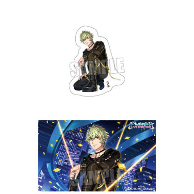 うたの☆プリンスさまっ♪ LIVE EMOTION ステッカーセット Thanks for you! Ver.「日向大和」 （ステッカー1）約長辺89×短辺86mm以内、（ステッカー2）約長辺91×短辺55mm