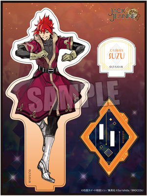 ジャックジャンヌ　アクリルスタンド「織巻寿々」衣装Ver. Part.2[JJOSW] 約縦140×横105×厚さ3mm