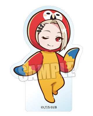 ジャックジャンヌ　アクリルマスコット「高科更文」Favorite Animal Ver.[JJOSW] （最大）約縦70×横50×厚さ8mm以内