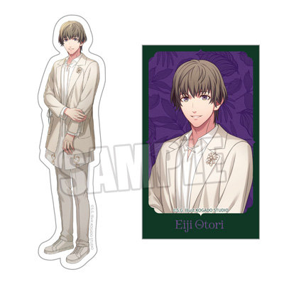 うたの☆プリンスさまっ♪ HE★VENS ステッカーセット I’m into you! -Sweet＆Bitter- Ver.「鳳 瑛二」 （ステッカー1）約縦130×横42mm以内、（ステッカー2）約縦91×横55mm