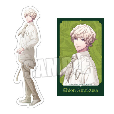 うたの☆プリンスさまっ♪ HE★VENS ステッカーセット I’m into you! -Sweet＆Bitter- Ver.「天草シオン」 （ステッカー1）約縦130×横42mm以内、（ステッカー2）約縦91×横55mm