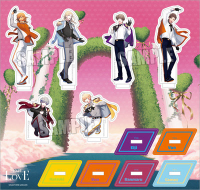 うたの☆プリンスさまっ♪ アクリルスタンド 15th Anniversary CD Ver.「LOVE」[WM] 約縦150×横158×厚さ3mm